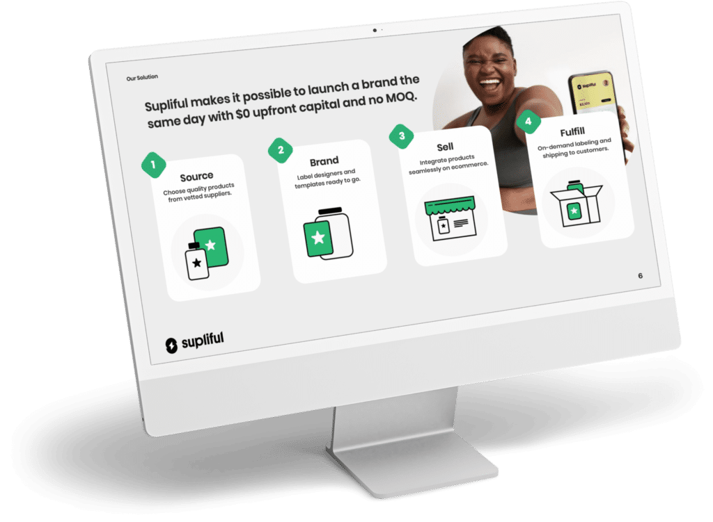 Supliful Pitch Mockup