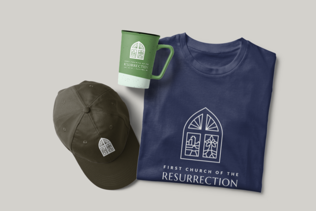 Shirt, hat, cup mockup